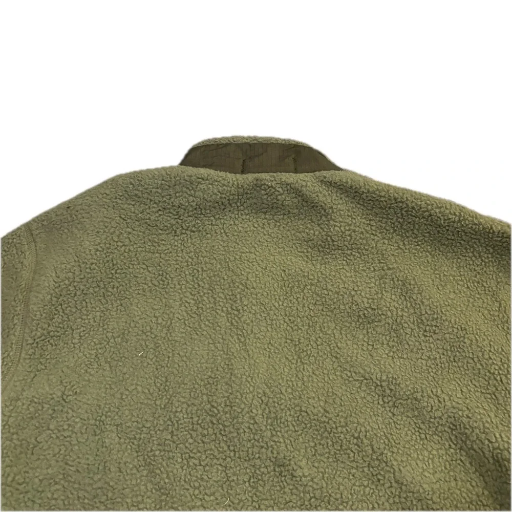Polo Ralph Lauren Men XL Olive Hybrid High Pile Fleece Quarter Zip Pullover